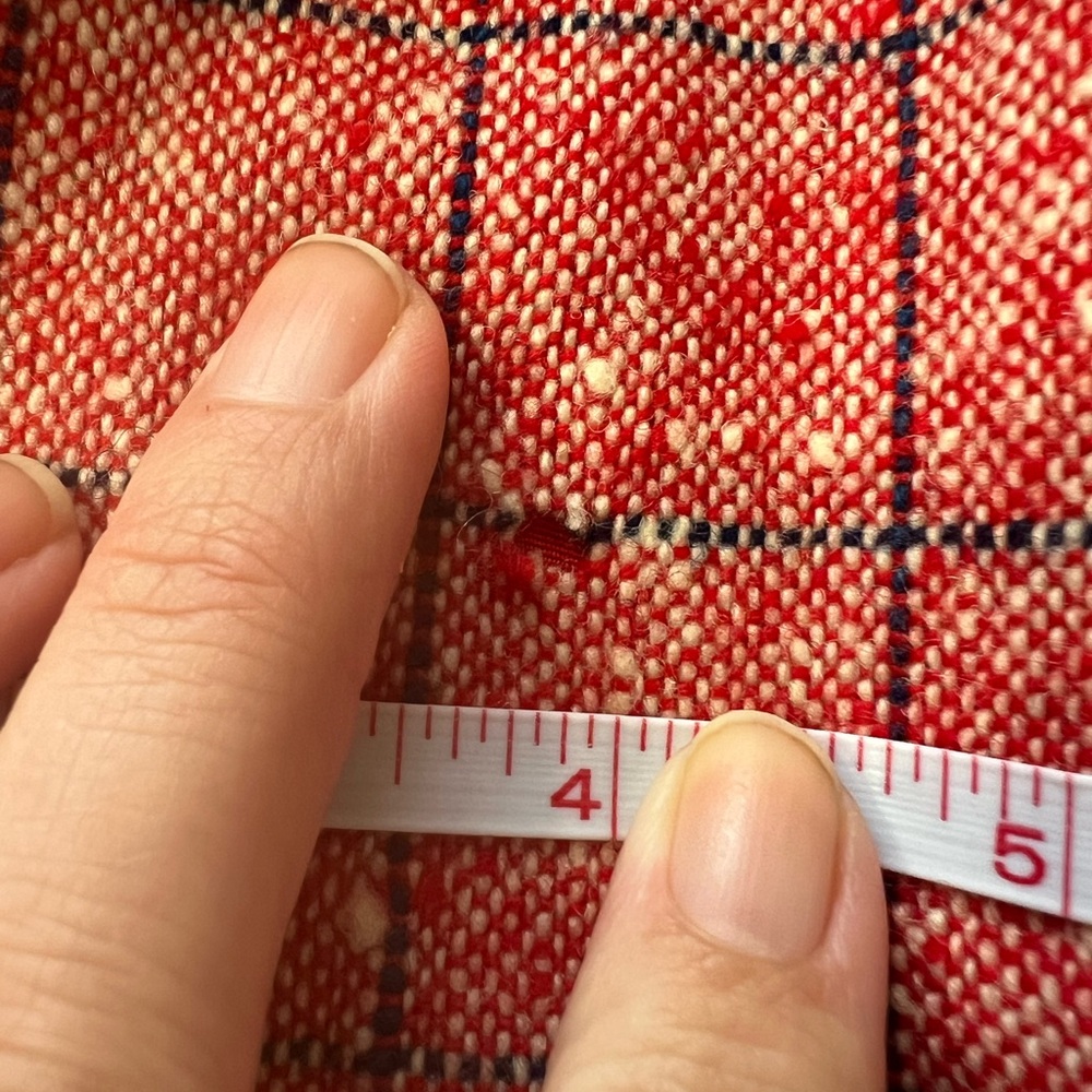 Vintage Pendleton Wool A-Line Button Front Midi S… - image 13